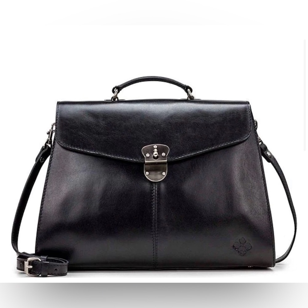 Patricia Nash Brailes Leather Satchel Bag 🖤